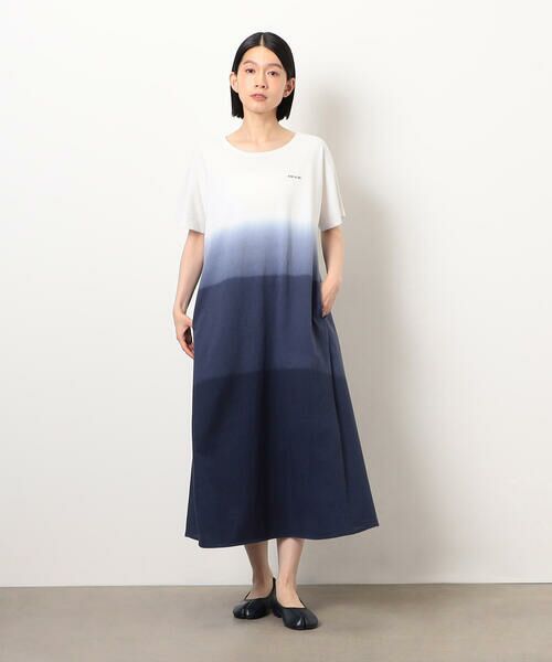 COMME CA ISM / コムサイズム ロング・マキシ丈ワンピース | 段染めＴワンピース | 詳細4