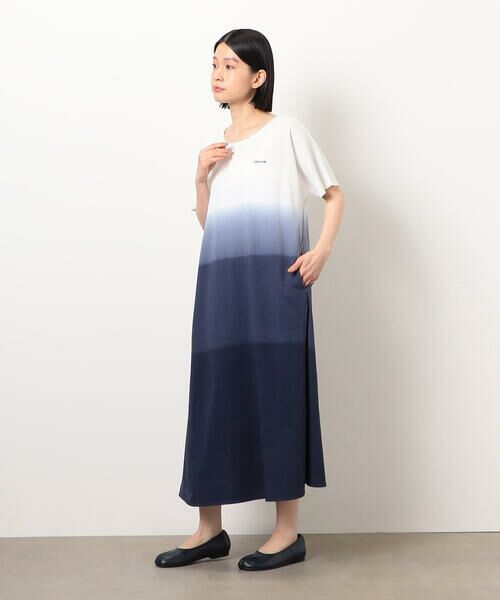COMME CA ISM / コムサイズム ロング・マキシ丈ワンピース | 段染めＴワンピース | 詳細5
