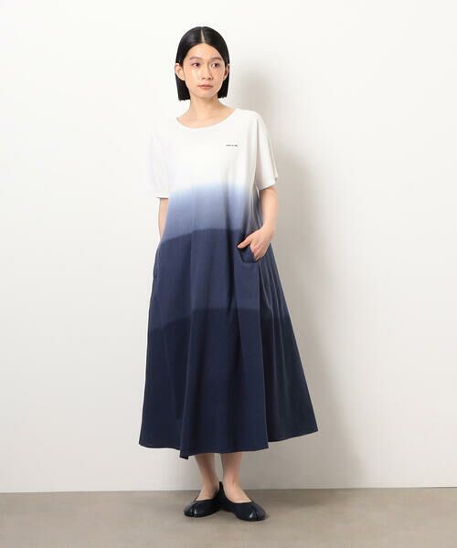 COMME CA ISM / コムサイズム ロング・マキシ丈ワンピース | 段染めＴワンピース | 詳細6