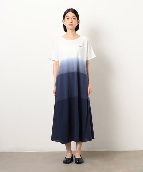 COMME CA ISM / コムサイズム ロング・マキシ丈ワンピース | 段染めＴワンピース | 詳細7