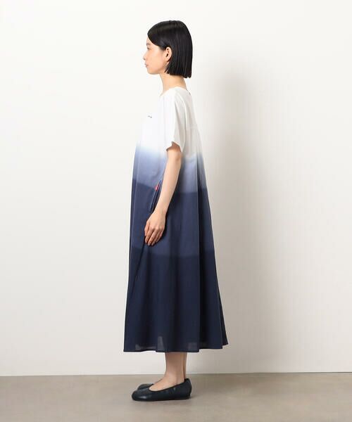 COMME CA ISM / コムサイズム ロング・マキシ丈ワンピース | 段染めＴワンピース | 詳細8