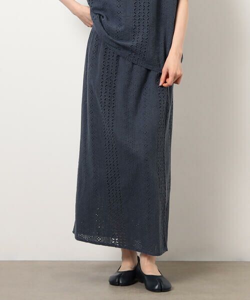 COMME CA ISM / コムサイズム ロング・マキシ丈スカート | シフリーナロースカート / セットアップ対応 | 詳細17