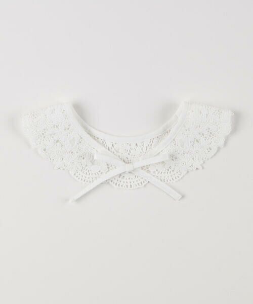 COMME CA ISM / コムサイズム ロング・マキシ丈ワンピース | レース襟付き 半袖ワンピース(140-160cm) | 詳細10