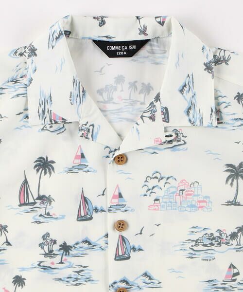 COMME CA ISM / コムサイズム シャツ・ブラウス | マリンアロハ柄 アロハシャツ | 詳細4