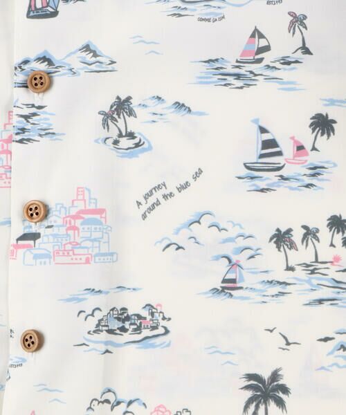 COMME CA ISM / コムサイズム シャツ・ブラウス | マリンアロハ柄 アロハシャツ | 詳細9