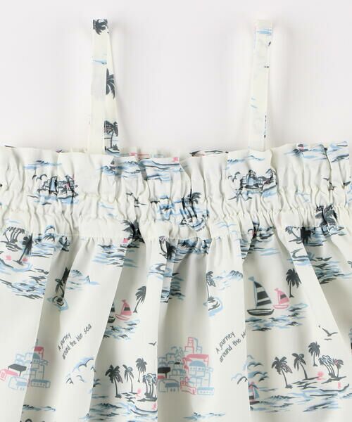 COMME CA ISM / コムサイズム チュニック | マリンアロハ柄 2WAYチュニック | 詳細2