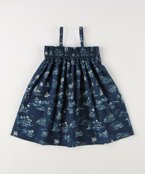 COMME CA ISM / コムサイズム チュニック | マリンアロハ柄 2WAYチュニック | 詳細9