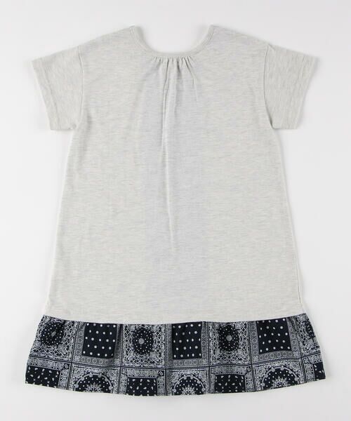 COMME CA ISM / コムサイズム ロング・マキシ丈ワンピース | バンダナプリント 切り替え2WAYワンピース | 詳細4