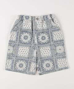 COMME CA ISM / コムサイズム ショート・ハーフ・半端丈パンツ | バンダナプリント ハーフパンツ