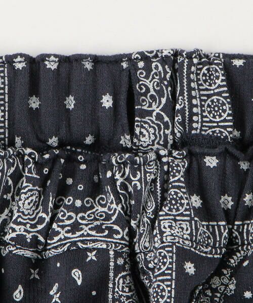 COMME CA ISM / コムサイズム ショート・ハーフ・半端丈パンツ | バンダナプリント ハーフパンツ | 詳細12