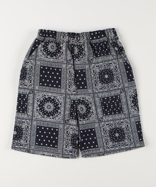 COMME CA ISM / コムサイズム ショート・ハーフ・半端丈パンツ | バンダナプリント ハーフパンツ | 詳細5