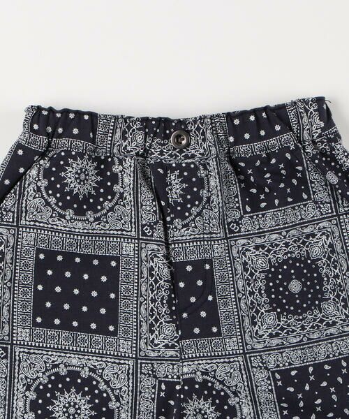 COMME CA ISM / コムサイズム ショート・ハーフ・半端丈パンツ | バンダナプリント ハーフパンツ | 詳細7