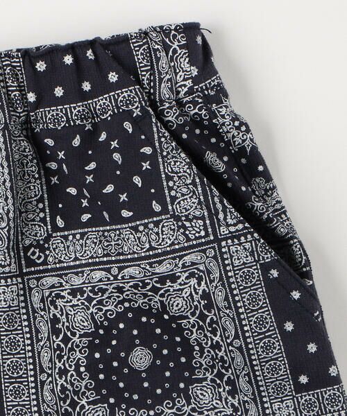 COMME CA ISM / コムサイズム ショート・ハーフ・半端丈パンツ | バンダナプリント ハーフパンツ | 詳細8