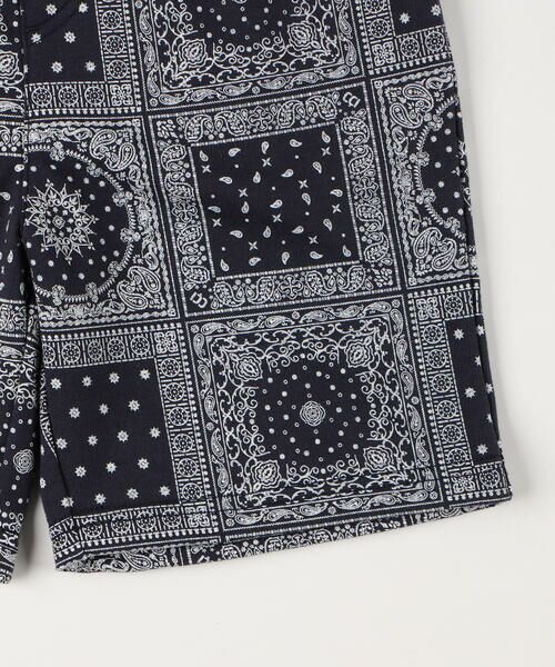 COMME CA ISM / コムサイズム ショート・ハーフ・半端丈パンツ | バンダナプリント ハーフパンツ | 詳細10