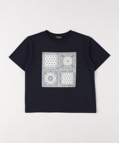 COMME CA ISM / コムサイズム Tシャツ | バンダナプリント Tシャツ