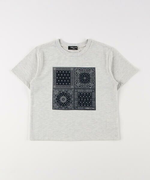 COMME CA ISM / コムサイズム Tシャツ | バンダナプリント Tシャツ | 詳細3