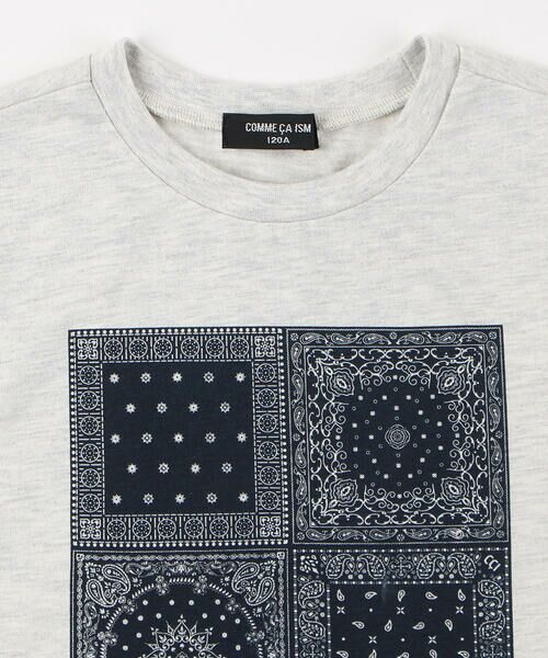 COMME CA ISM / コムサイズム Tシャツ | バンダナプリント Tシャツ | 詳細5