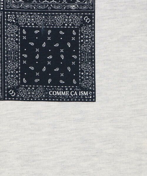 COMME CA ISM / コムサイズム Tシャツ | バンダナプリント Tシャツ | 詳細8