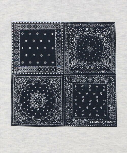 COMME CA ISM / コムサイズム Tシャツ | バンダナプリント Tシャツ | 詳細9