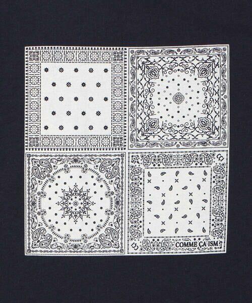 COMME CA ISM / コムサイズム Tシャツ | バンダナプリント Tシャツ | 詳細10