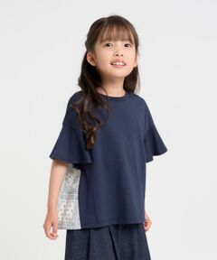 COMME CA ISM / コムサイズム Tシャツ | バンダナプリント 切り替え 2WAY Tシャツ