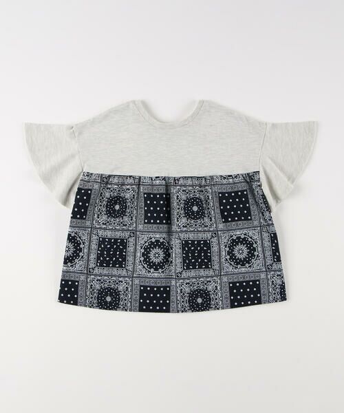 バンダナプリント 切り替え 2WAY Tシャツ （Tシャツ）｜COMME CA