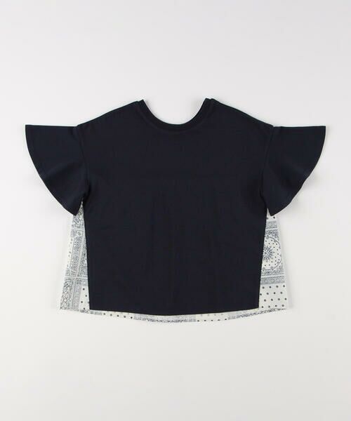 バンダナプリント 切り替え 2WAY Tシャツ （Tシャツ）｜COMME CA