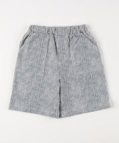セール】 ヒッコリープリント ハーフパンツ(ベビーサイズ