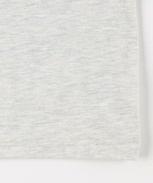 COMME CA ISM / コムサイズム Tシャツ | ヒッコリープリント使い 半袖Tシャツ | 詳細6