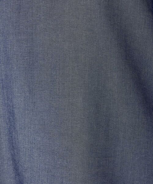COMME CA ISM / コムサイズム シャツ・ブラウス | 【セットアップ対応】デニムライクシャンブレー Ｔブラウス | 詳細16