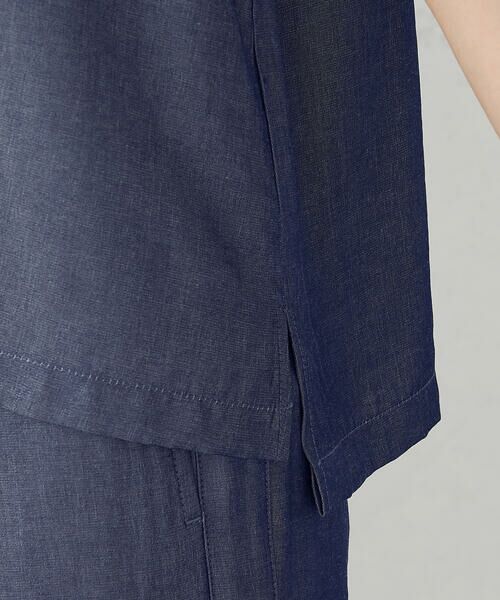 COMME CA ISM / コムサイズム シャツ・ブラウス | 【セットアップ対応】デニムライクシャンブレー ショートスリーブシャツ | 詳細15