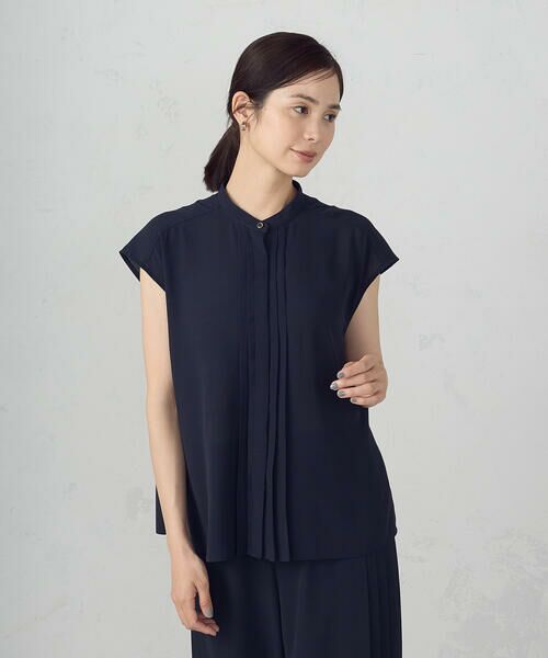 COMME CA ISM / コムサイズム シャツ・ブラウス | バックプリーツデザイン ブラウス | 詳細10