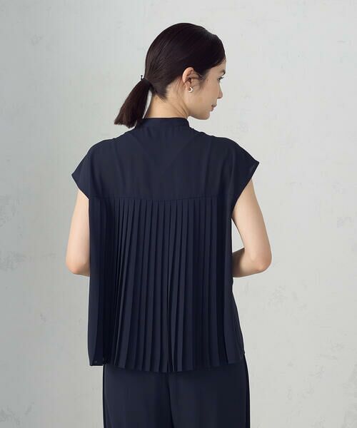 COMME CA ISM / コムサイズム シャツ・ブラウス | バックプリーツデザイン ブラウス | 詳細11