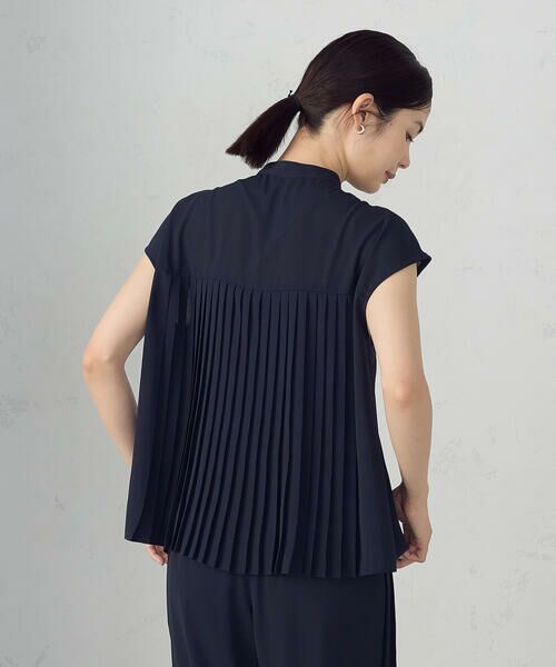 COMME CA ISM / コムサイズム シャツ・ブラウス | バックプリーツデザイン ブラウス | 詳細12