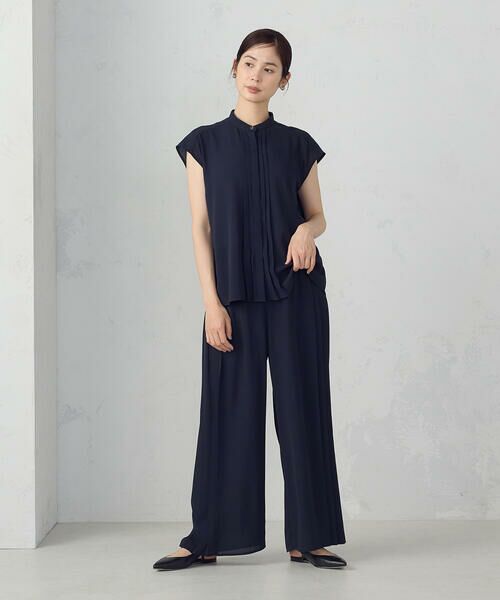 COMME CA ISM / コムサイズム シャツ・ブラウス | バックプリーツデザイン ブラウス | 詳細3