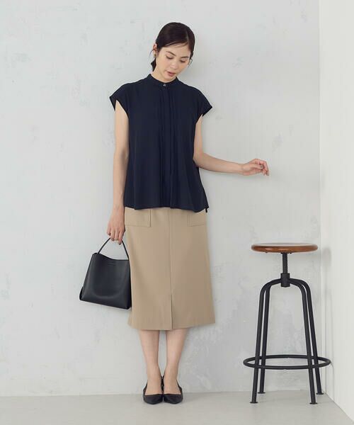 COMME CA ISM / コムサイズム シャツ・ブラウス | バックプリーツデザイン ブラウス | 詳細7
