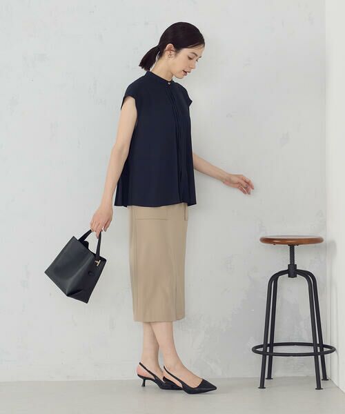 COMME CA ISM / コムサイズム シャツ・ブラウス | バックプリーツデザイン ブラウス | 詳細8