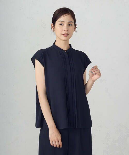 COMME CA ISM / コムサイズム シャツ・ブラウス | バックプリーツデザイン ブラウス | 詳細9