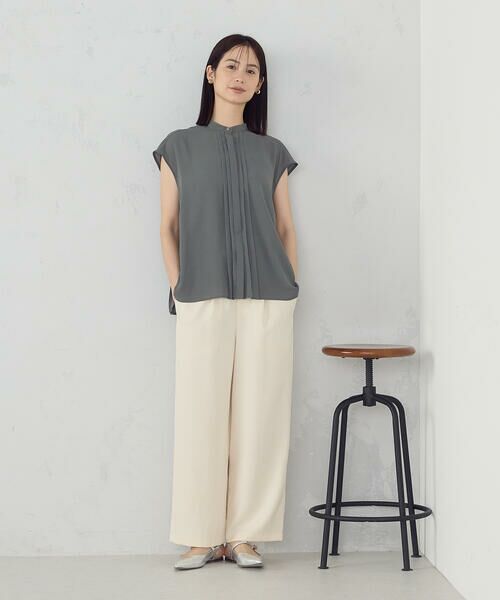 COMME CA ISM / コムサイズム シャツ・ブラウス | バックプリーツデザイン ブラウス | 詳細16