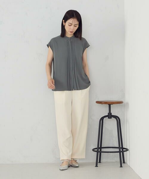 COMME CA ISM / コムサイズム シャツ・ブラウス | バックプリーツデザイン ブラウス | 詳細17