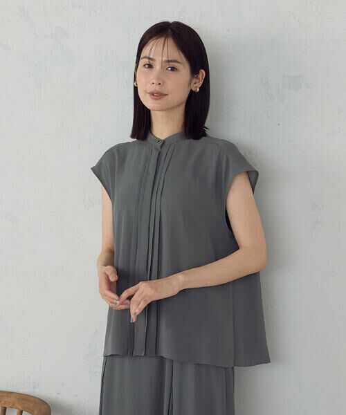 COMME CA ISM / コムサイズム シャツ・ブラウス | バックプリーツデザイン ブラウス | 詳細20