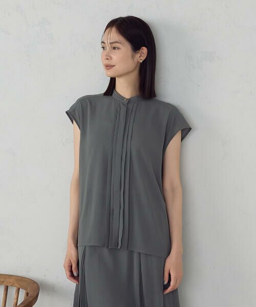 COMME CA ISM / コムサイズム シャツ・ブラウス | バックプリーツデザイン ブラウス | 詳細21
