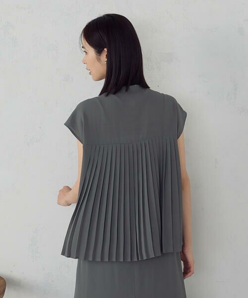 COMME CA ISM / コムサイズム シャツ・ブラウス | バックプリーツデザイン ブラウス | 詳細22