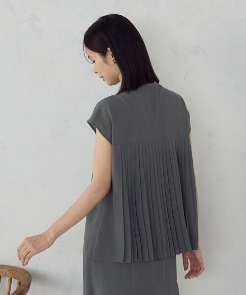 COMME CA ISM / コムサイズム シャツ・ブラウス | バックプリーツデザイン ブラウス | 詳細23