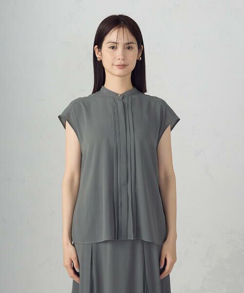 COMME CA ISM / コムサイズム シャツ・ブラウス | バックプリーツデザイン ブラウス | 詳細24
