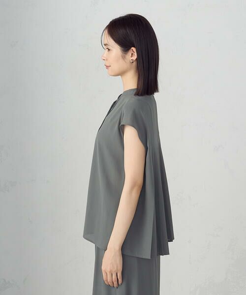 COMME CA ISM / コムサイズム シャツ・ブラウス | バックプリーツデザイン ブラウス | 詳細25