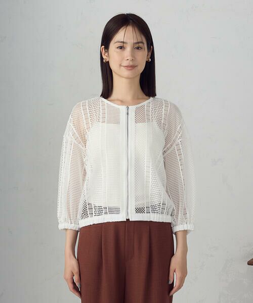 COMME CA ISM / コムサイズム ブルゾン | レース ブルゾン | 詳細11