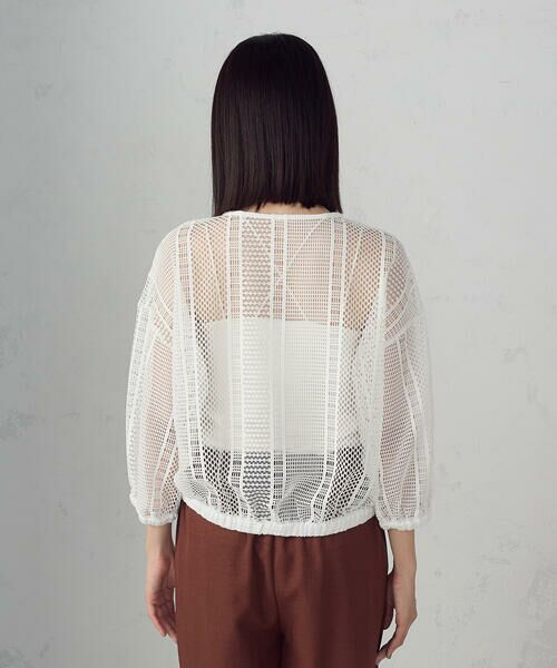 COMME CA ISM / コムサイズム ブルゾン | レース ブルゾン | 詳細13