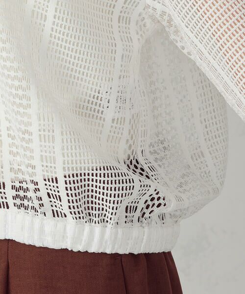 COMME CA ISM / コムサイズム ブルゾン | レース ブルゾン | 詳細16