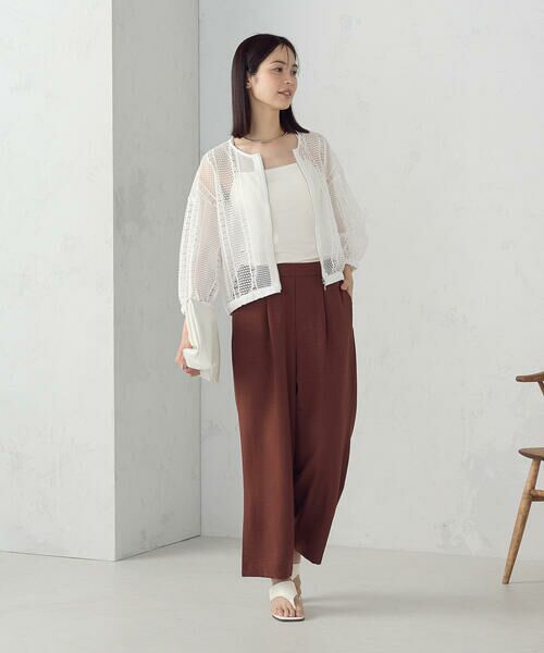 COMME CA ISM / コムサイズム ブルゾン | レース ブルゾン | 詳細3